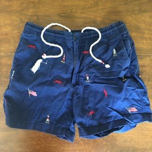 Polo Ralph Lauren Embroidered Shorts